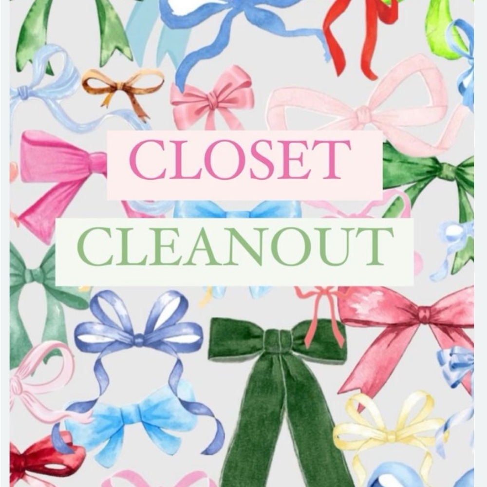 Cleanout! Make reasonable offers! Be mindful of % taken out. 🎀